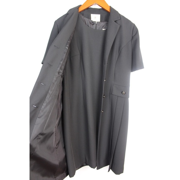 Fattaneh Bahari 2PC Dress & Pleated Coat - Picture 3 of 8